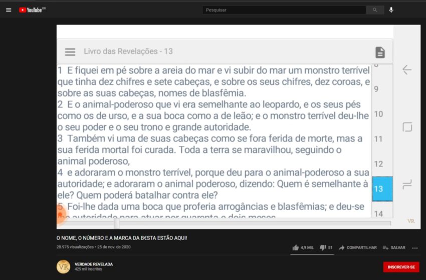  A pandemia do novo coronavírus possui relação com o livro de Apocalipse e o fim do mundo?