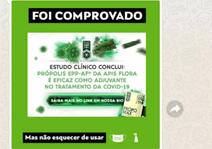  Pesquisa aponta possível eficácia do própolis no tratamento da covid-19, mas estudo ainda é limitado